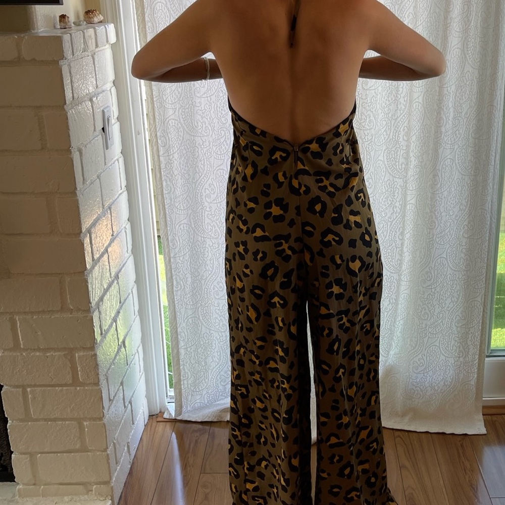 Show Me Your Mumu Cheetah Jumpsuit Small